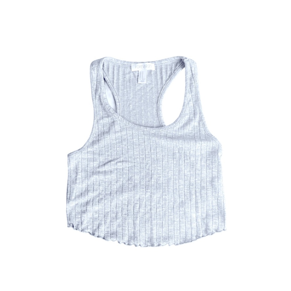 Forever 21 Crop Ribbed Tank NWOT